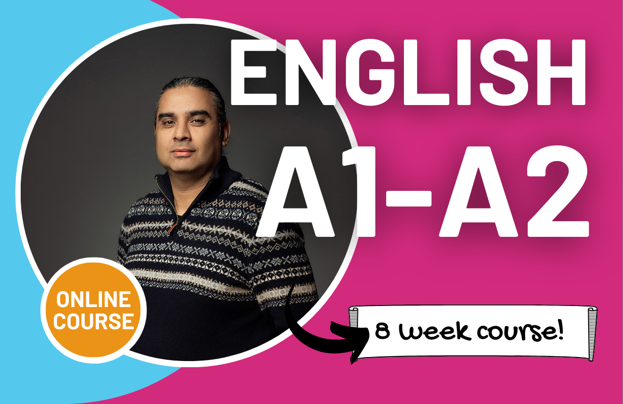 8-Week Combined A1 & A2 English Online Class