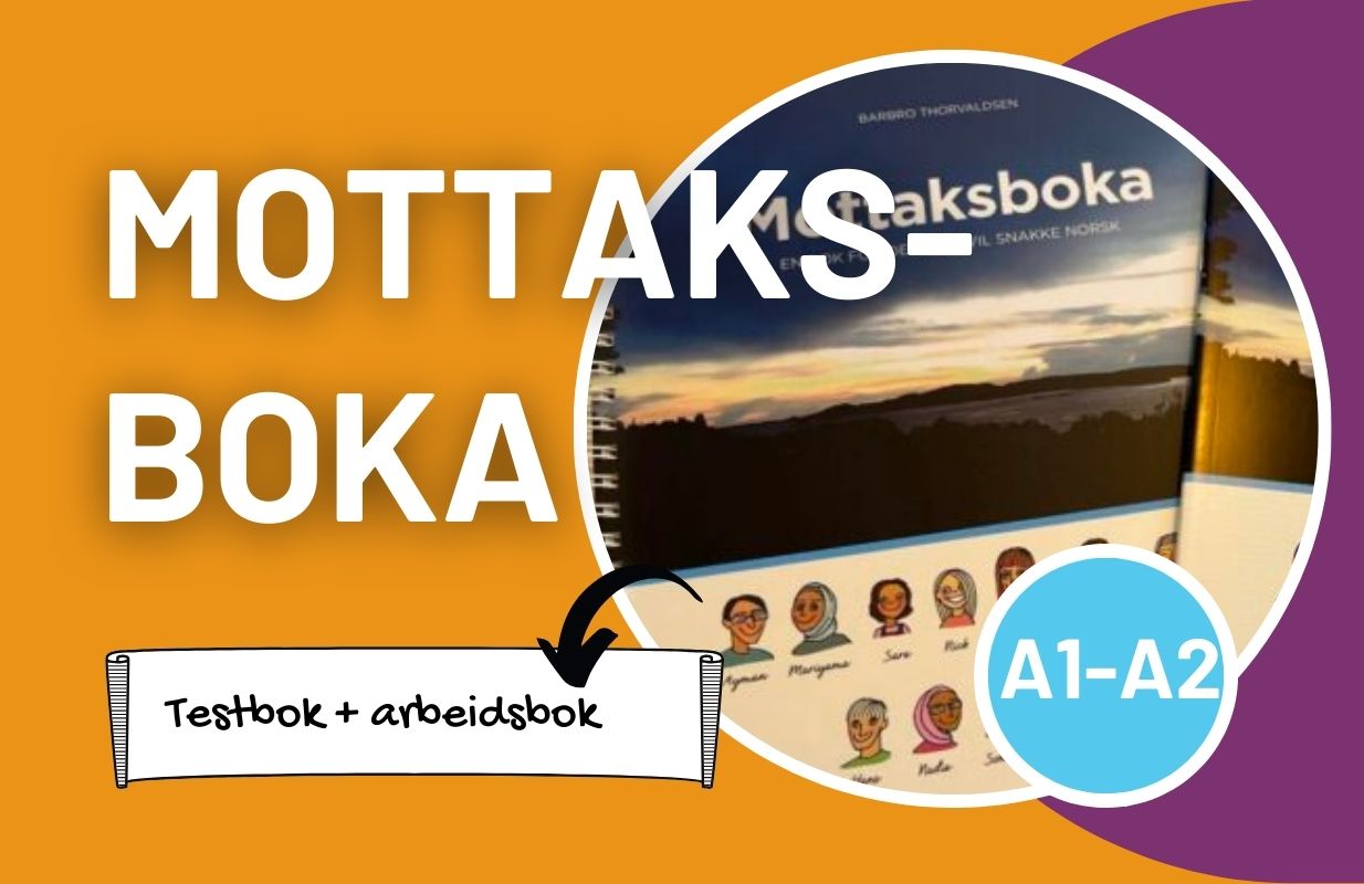 Mottaksboka tekstbok og arbeidsbok