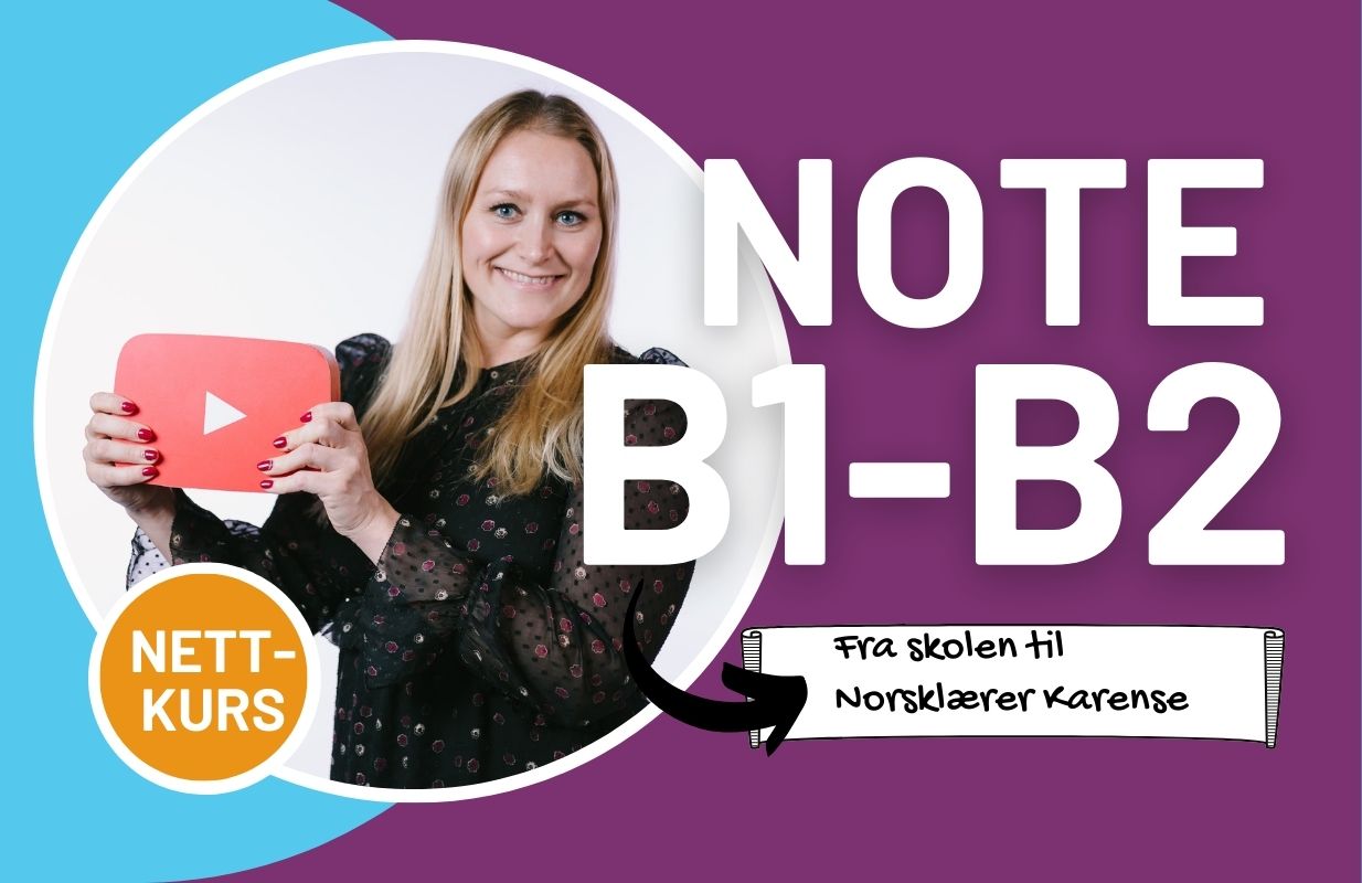 NOTE B1-B2 NORSKKURS