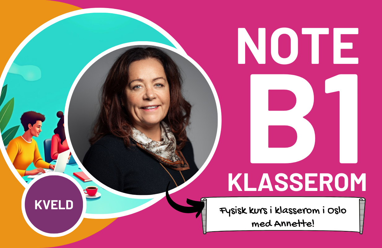 B1 norskkurs 50 timer