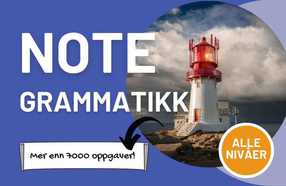 NOTE GRAMMAR (7000+ exercises)