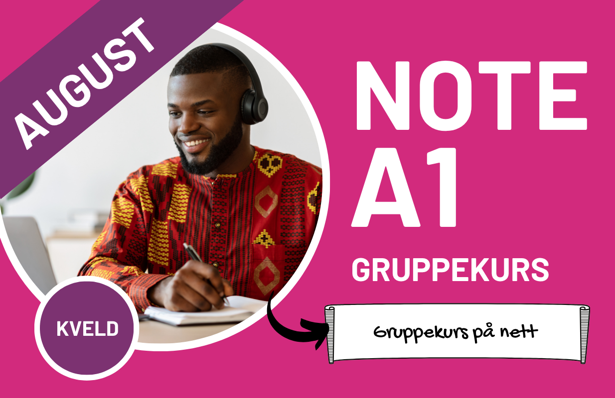 A1 Online Group Course (August, Evening)