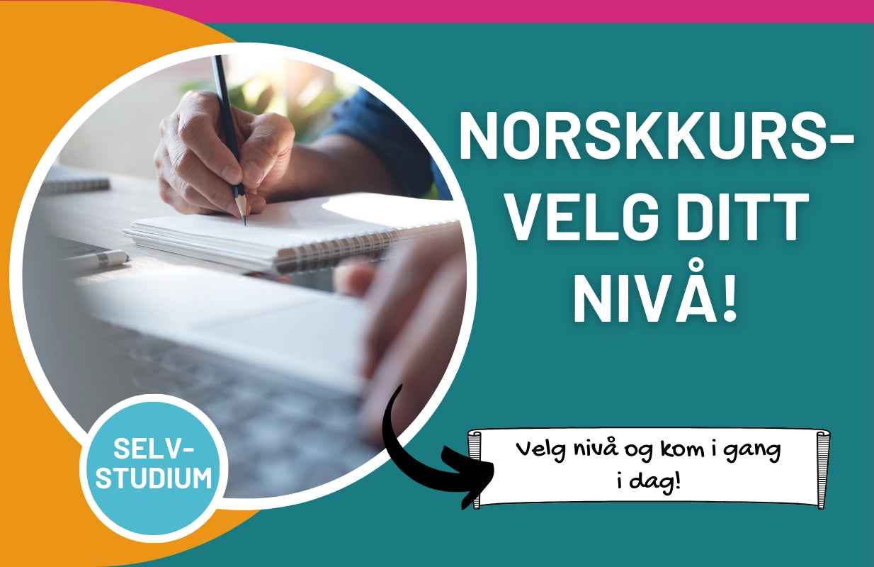Norwegian Course SELF-STUDY – Choose your level!