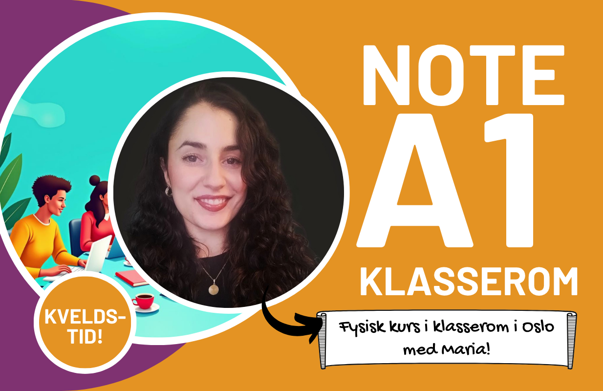 A1 Norwegian Classroom Course (Evening)