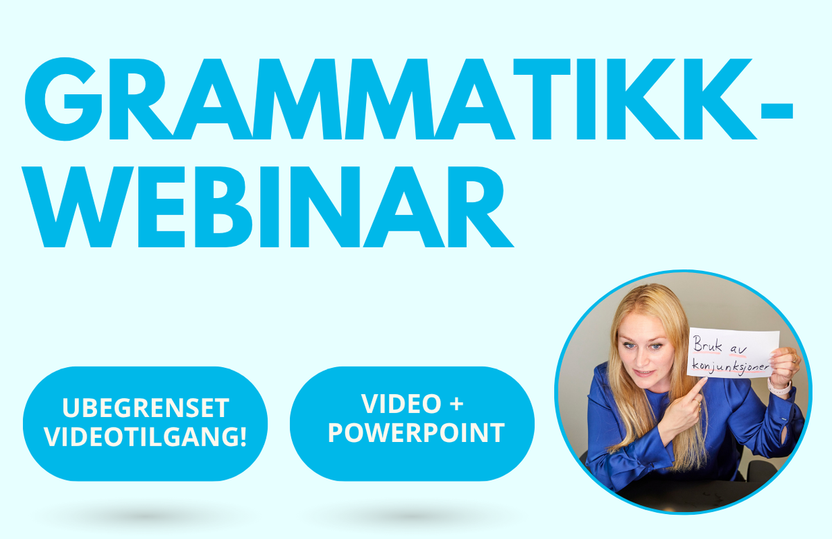 Grammatikkwebinar FILM