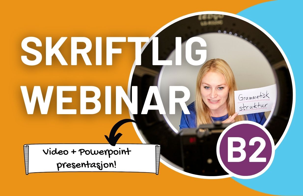 B2 skriftlig webinar FILM