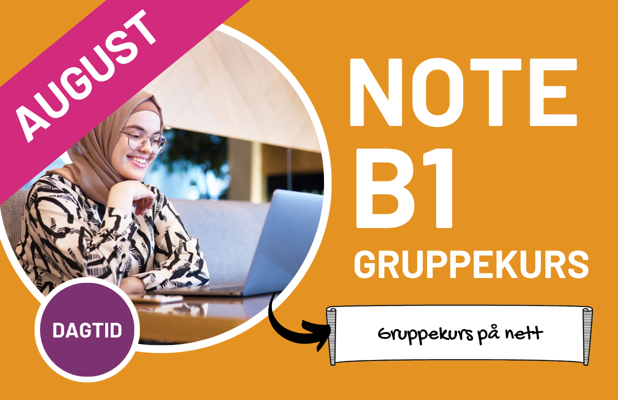 B1 Online Group Course (August, Daytime)
