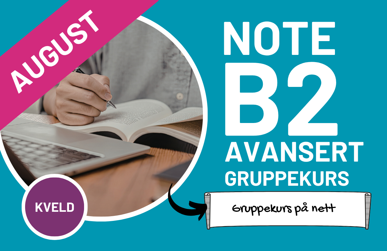 B2 Online Group Course (August, Evening)