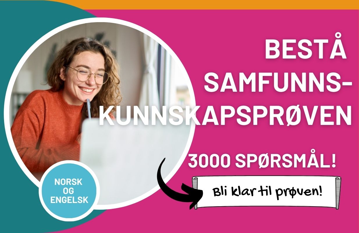 Bestå samfunnskunnskapsprøven!