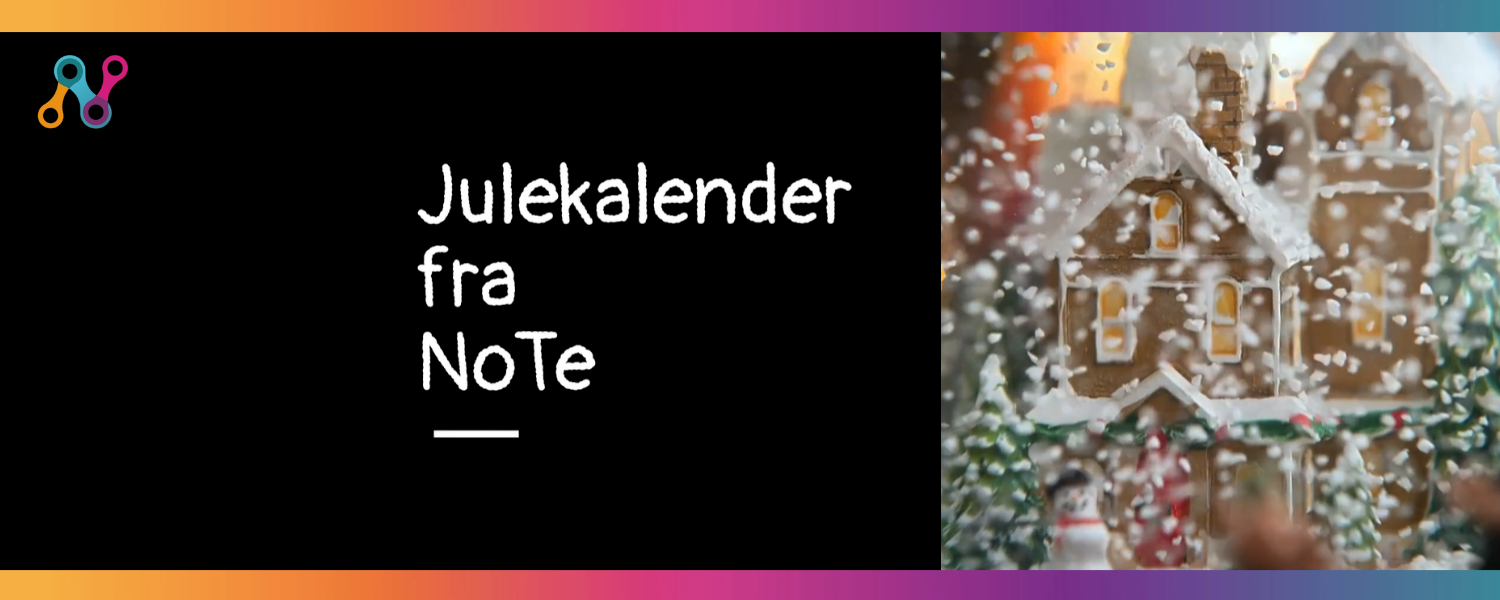 Julekalender note 2025