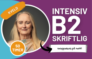 B2 skriftlig gruppekurs på nett