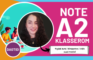 A2 NORSKKURS mars-mai 2026 KVELD